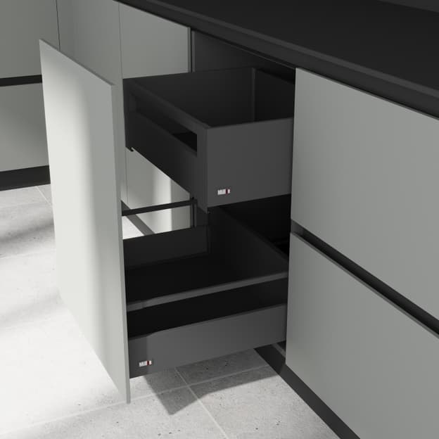 Комплект для внутренней шухляды Muller Box profi line 3D L=350 Н=178 антрацит