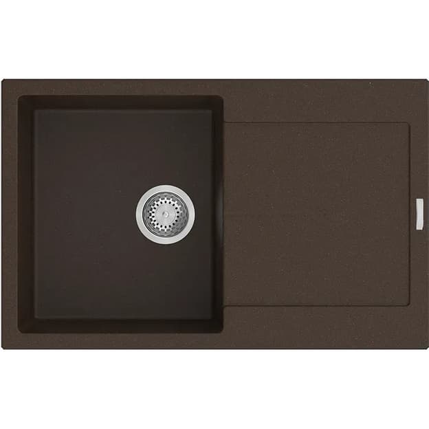 Мийка граніт Navio 79x50 Espresso Fabiano