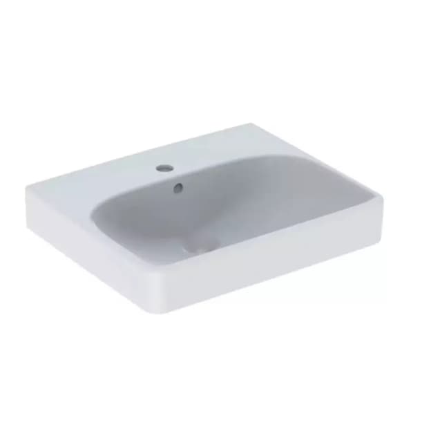 Умивальник підвісний Smyle Square 50х41 см, білий Geberit {500.256.01.1)