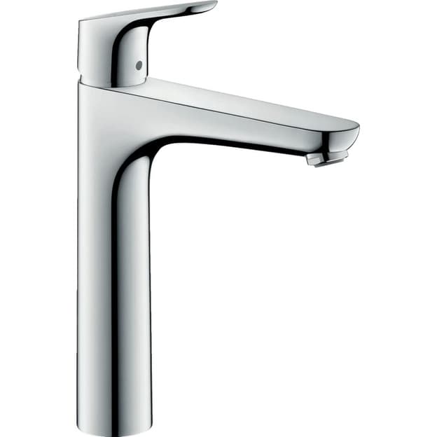 Змішувач для умивальника Focus 190 з донним клапаном Chrome Hansgrohe (31608000)