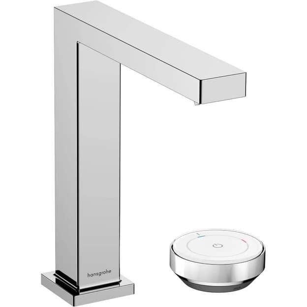 Смеситель Tecturis E 150 CoolStart на 2 отверстия для умывальника Chrome Hansgrohe (73053000)