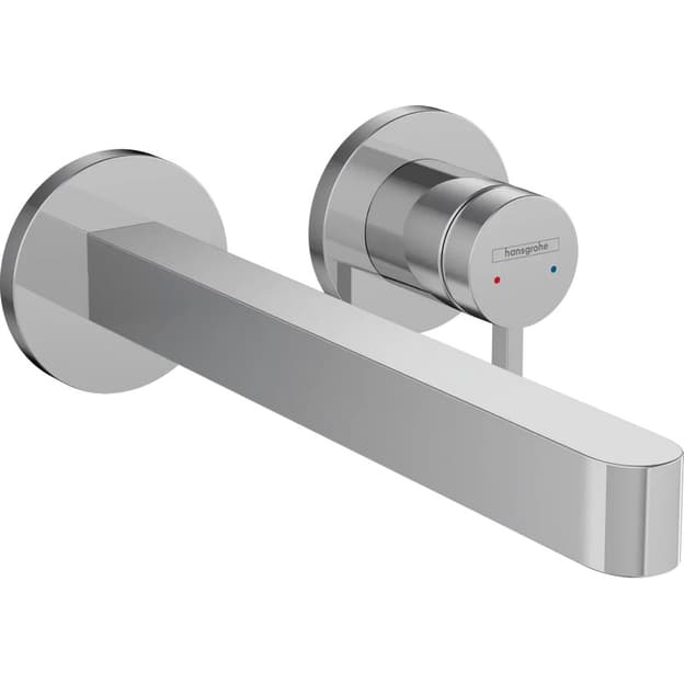 Смеситель для умывальника Finoris скрытого монтажа с изливом 225 мм Chrome Hansgrohe (76050000)