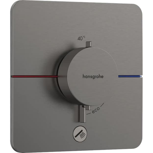 Термостат скрытого монтажа ShowerSelect Comfort Q HighFlow Black Chrome Hansgrohe (15589340)
