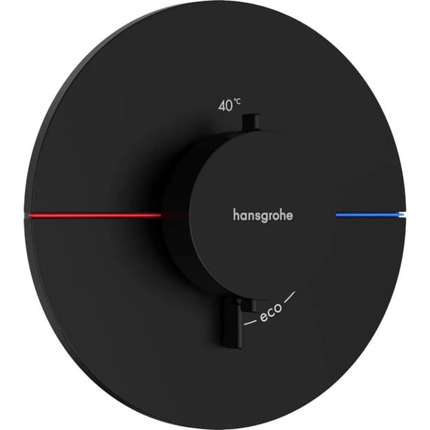 Термостат для душа ShowerSelect Comfort S HighFlow Matt Black Hansgrohe (15559670)
