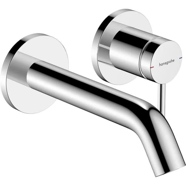 Змішувач Tecturis S 165 для умивальника зі стіни Chrome Hansgrohe (73350000)
