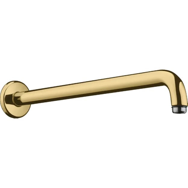 Кронштейн для верхнього душу Hansgrohe 389 мм  Polished Gold Optic Hansgrohe (27413990)