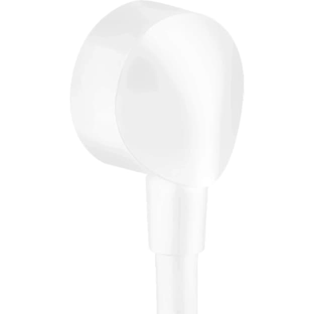Шлангове під'єднання Hansgrohe Fixfit E без зворотного клапана  Matt White Hansgrohe (27454700)