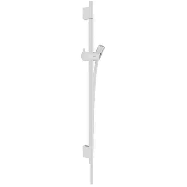 Душова штанга Hansgrohe Unica S Pura 65 см зі шлангом 160 см  Matt White Hansgrohe (28632700)