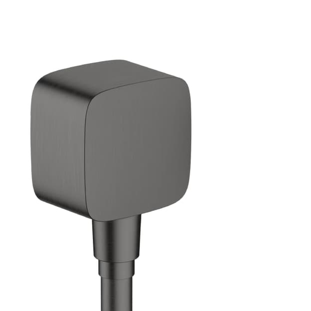 Шлангове під'єднання Hansgrohe FixFit E зі зворотним клапаном  Brushed Black Chrome Hansgrohe (26457340)