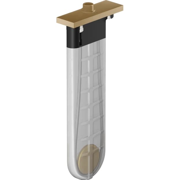 Шланг для лійки Hansgrohe SBox Square 1.45 м виразний в борт ванни  Brushed Bronze Hansgrohe (28010140)