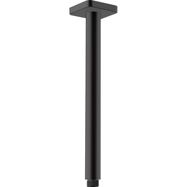 Тримач верхнього душу стельовий Hansgrohe Vernis Shape 300 мм  Matt Black Hansgrohe (26407670)