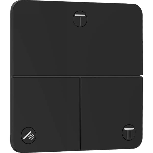 Перемикач Hansgrohe ShowerSelect Comfort Q на 3 функції  Matt Black Hansgrohe (15587670)