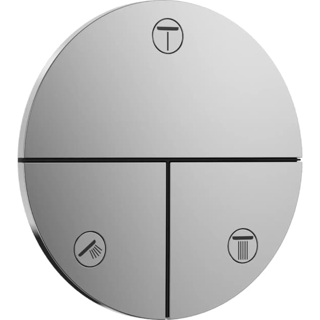 Перемикач Hansgrohe ShowerSelect Comfort S на 3 функції  Chrome Hansgrohe (15558000)