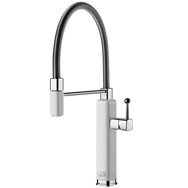 Змішувач для кухні  Happy, Glossy White Gessi (60061102)