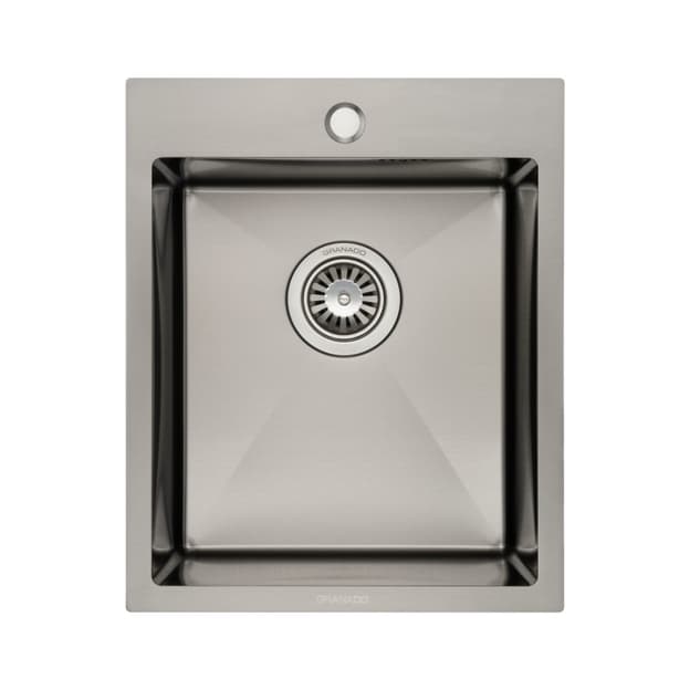 Мойка стальная Pravia S201 black (410*500*220mm) GRANADO