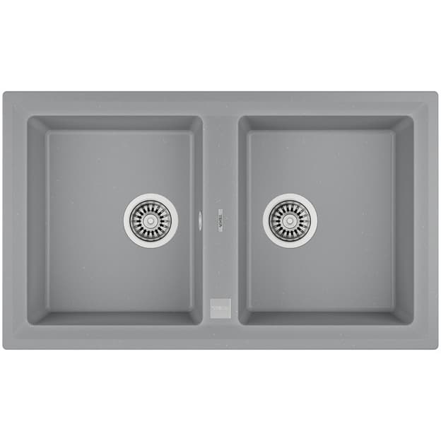 Мойка STONE 90 B-TG 2B Tegranit серый металлик Teka (115260007)