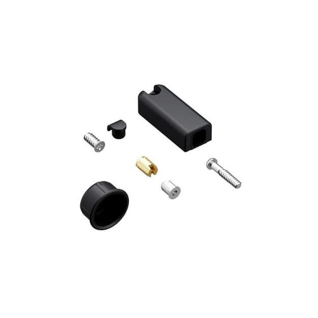 Механический фиксатор чёрный для Push to Move WingLine L (9264192), Hettich