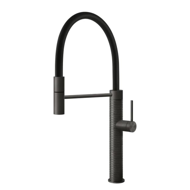 Змішувач для кухні 316 FLESSA Black Metal Brushed PVD (60012707) Gessi