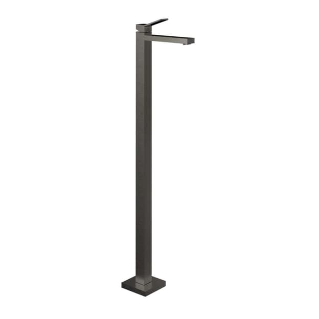 Змішувач для умивальника Gessi Rettangolo K підлоговий Black Metal Brushed PVD (53095707) Gessi