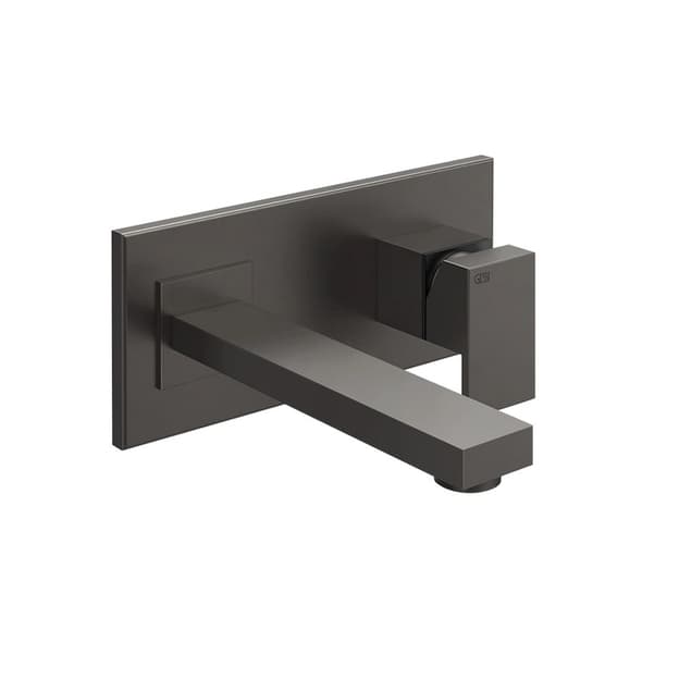 Змішувач для умивальника Gessi Rettangolo, середній вилив, зовнішня частина Black Metal Brushed PVD (44836707) Gessi