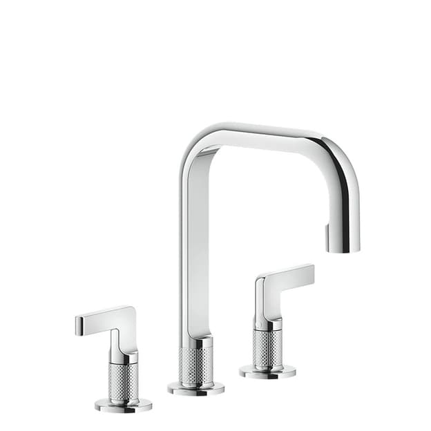Змішувач для умивальника Inciso середній, донний клапан Chrome (58013031) Gessi