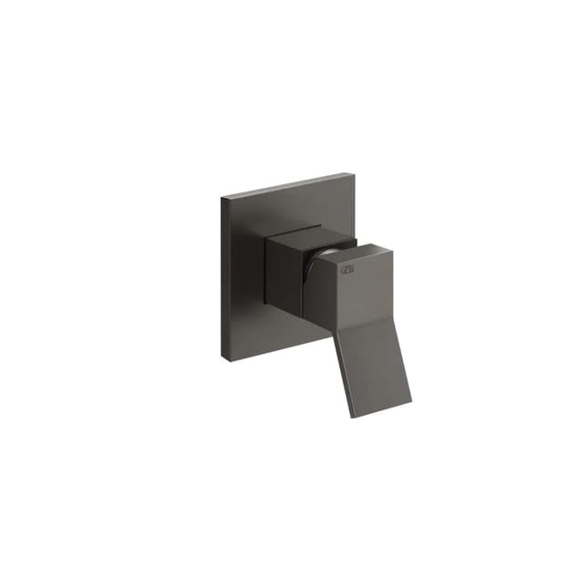 Змішувач для умивальника Gessi Rettangolo K на 1 вихід Black Metal Brushed PVD (53109707) Gessi