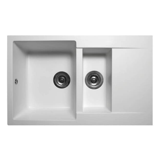 Кухонна мийка LAPAS white mirastone Miraggio