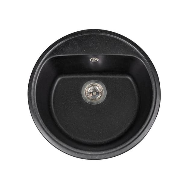 Кухонна мийка MALIBU black shine mirastone Miraggio