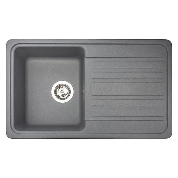 Кухонна мийка VERSAL gray mirastone Miraggio