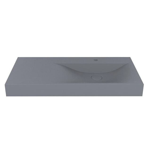 Умивальник VIOLA 1000 R MIRASTONE gray mirastone Miraggio