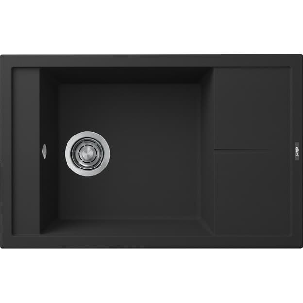 Мийка граніт UNICO 305 black K86 ELLECI