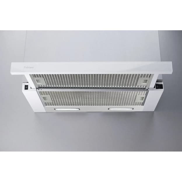 Витяжка телескопічна Neoslim 60 White Glass Fabiano