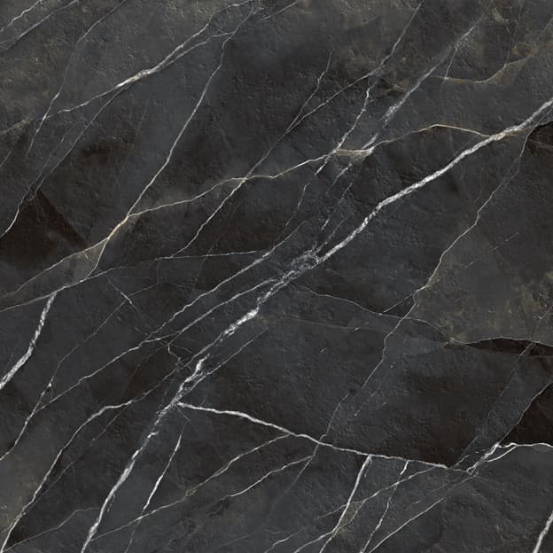 Керамогранит Laminam Diamond Calacatta Black BM(А) bocciardato 12,5 мм 3240х1620