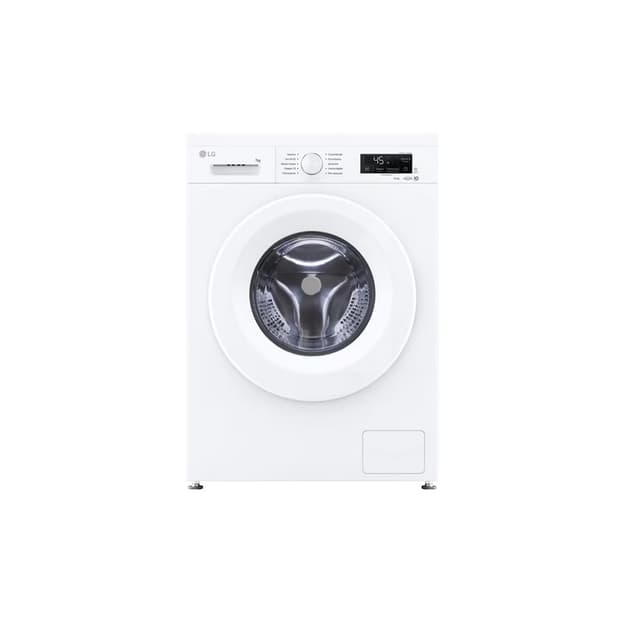 Пральна машина F2Y2HS3WE 7кг, 1200, A, 44см, пара, інвертор, білий, LG
