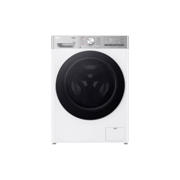 Прально-сушильна машина F2R9FC2E 9(5)кг, 1200, А, 48см, пара, інвертор, EcoHybrid, білий, LG