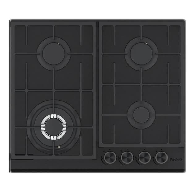 Газова варильна FHG 8244 VGHT Diamond Black Fabiano