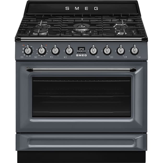 Варильний центр TR90GPGR 90 см сірий Smeg (VICTORIA)