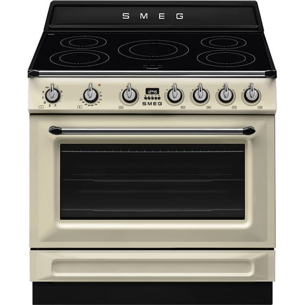 Варильний центр TR90IMP 90 см кремовий Smeg (VICTORIA)