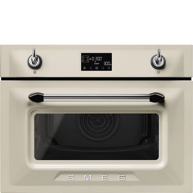 Компактна духова шафа SO4902M1P з мікрохвилями Smeg (VICTORIA)