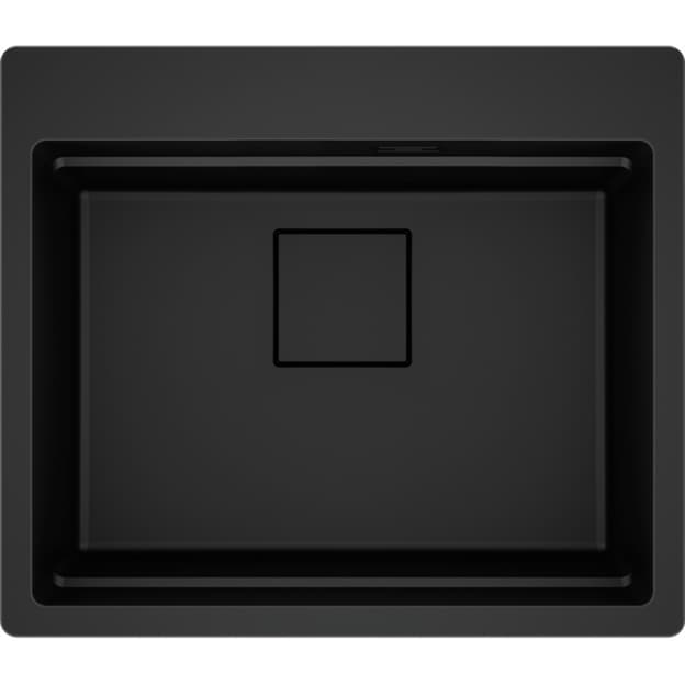 Мийка граніт KNG PRO 610-53 Black Edition чорний матовий Franke (114.0749.410)