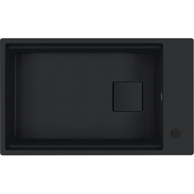 Мийка граніт KNG PRO 110-62 Black Edition чорний матовий  Franke (125.0750.496)