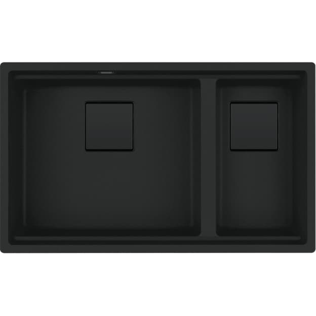Мийка граніт KNG PRO 120 Black Edition чорний матовий  Franke (125.0750.515)