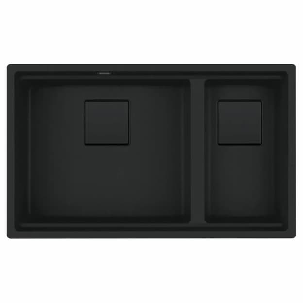 Мийка граніт KNG 120 Black Edition чорний матовий Franke (125.0750.763)