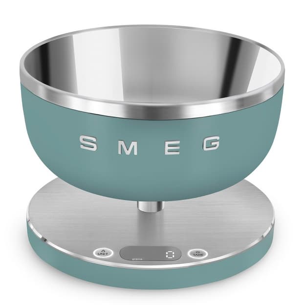 Кухонні ваги KSC01EGMWW цифрові, смарагдово-зелений матовий Smeg (COLLEZIONE)