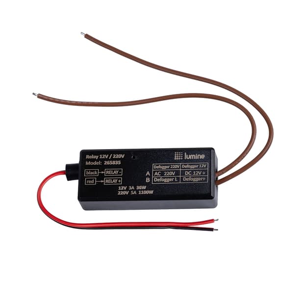 Реле 12V/220V, 36W/1100W