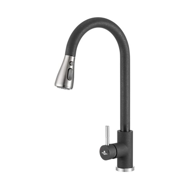 Змішувач Campo LUX black shine Granado