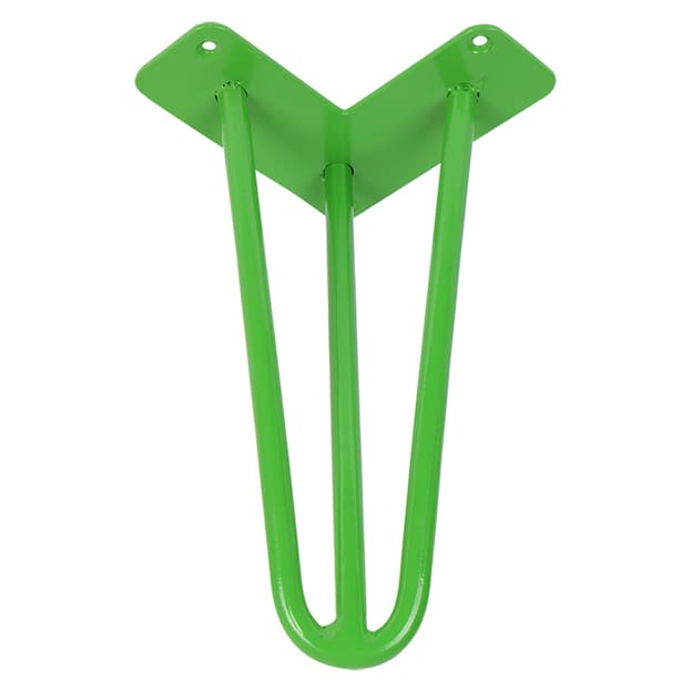 Ножка мебельная HAIRPIN Leg 3ROD Small h15см, зеленая