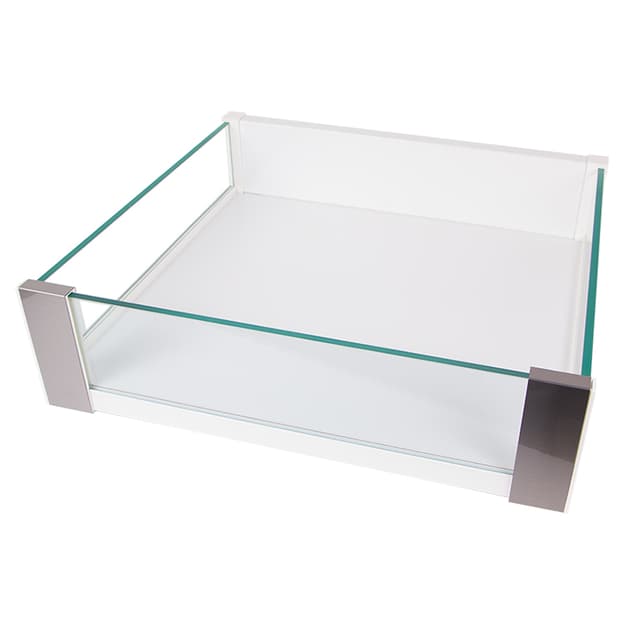 Корзина 900мм белый/стекло (внутренняя), Essence VIBO VIBO (CCTGM90EVBO)