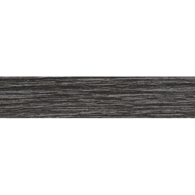 2537W Кромка ABS Дуб черный 23х0,8мм (150 м.п.) REHAU