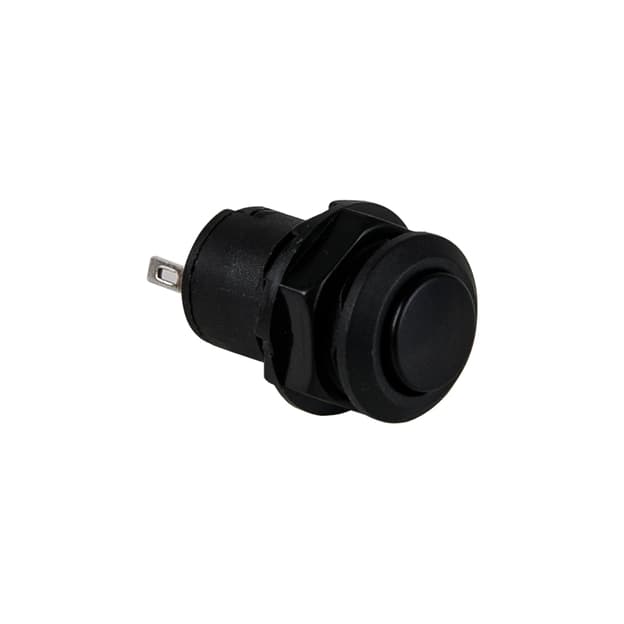 Вимикач кнопковий з фіксацією 220V/12V, 1,5А/3А, чорний